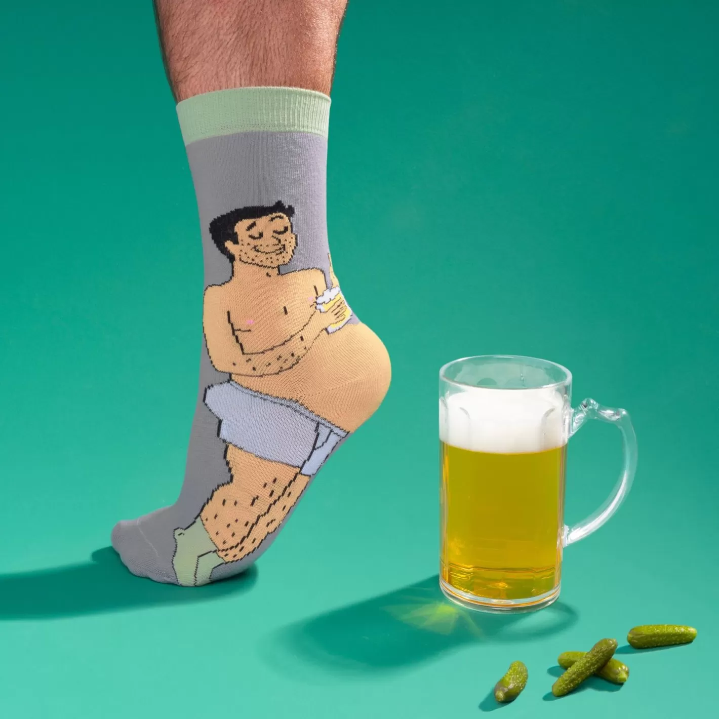 Beer Belly Socks - Black>Coucou Suzette Discount