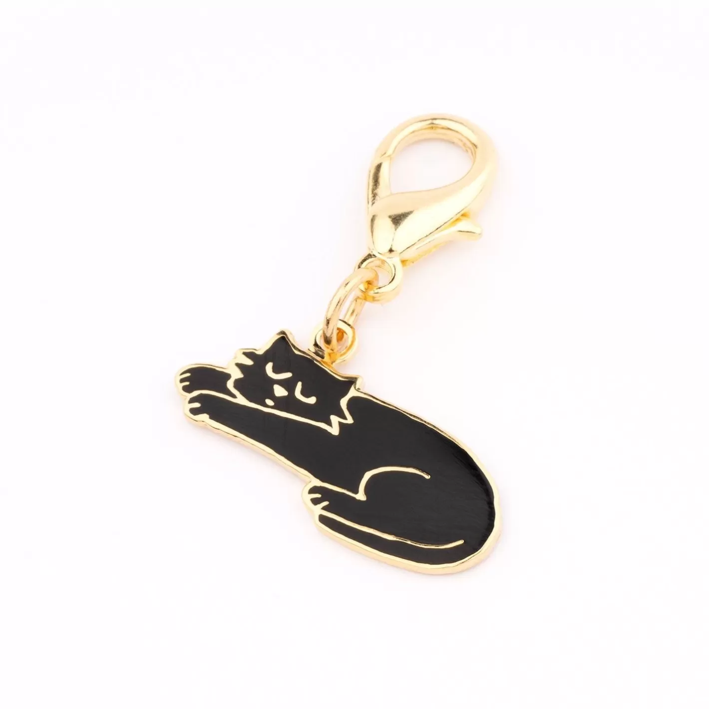 Black Cat Key Ring / Pet Tag>Coucou Suzette Sale