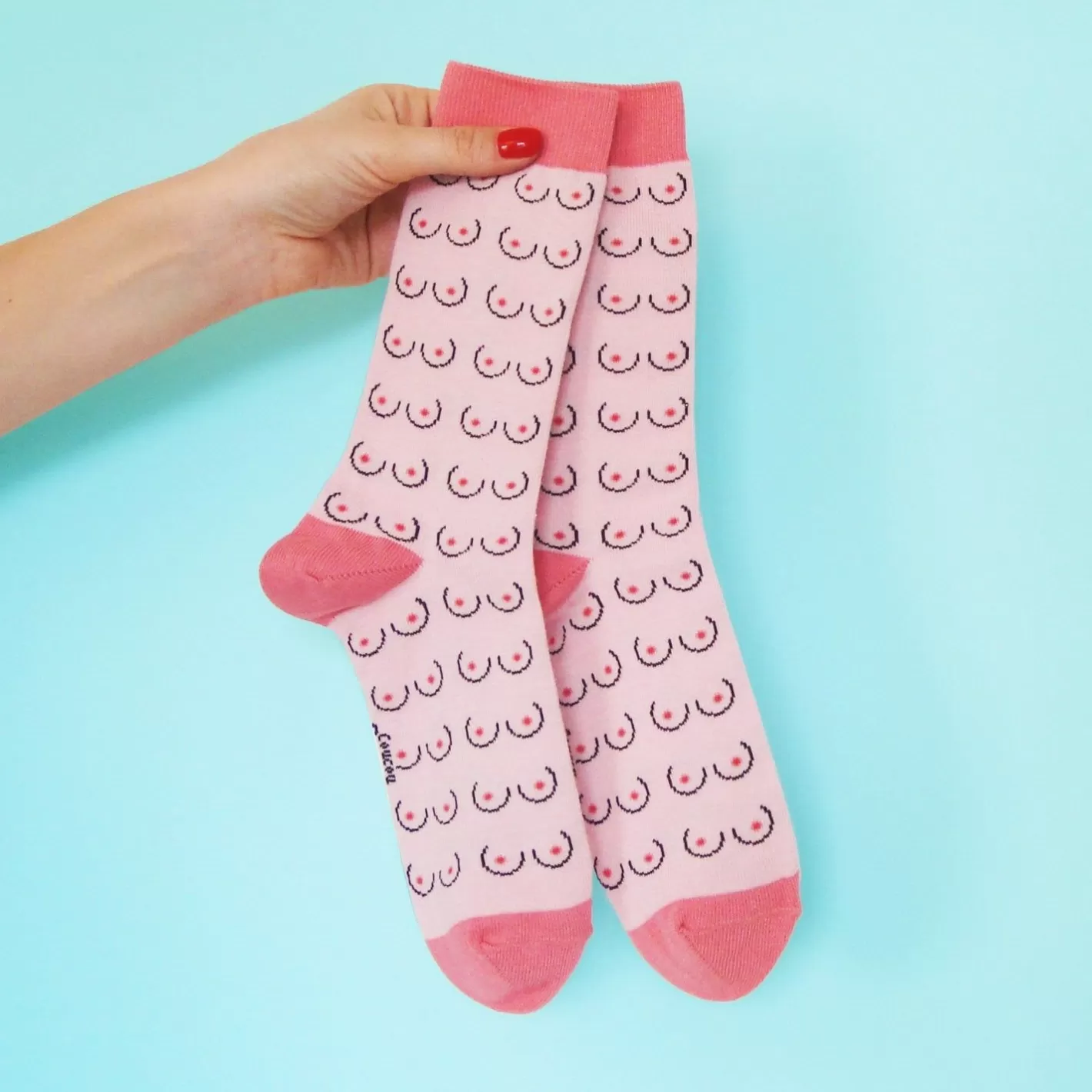 Boobs Socks - White>Coucou Suzette Online