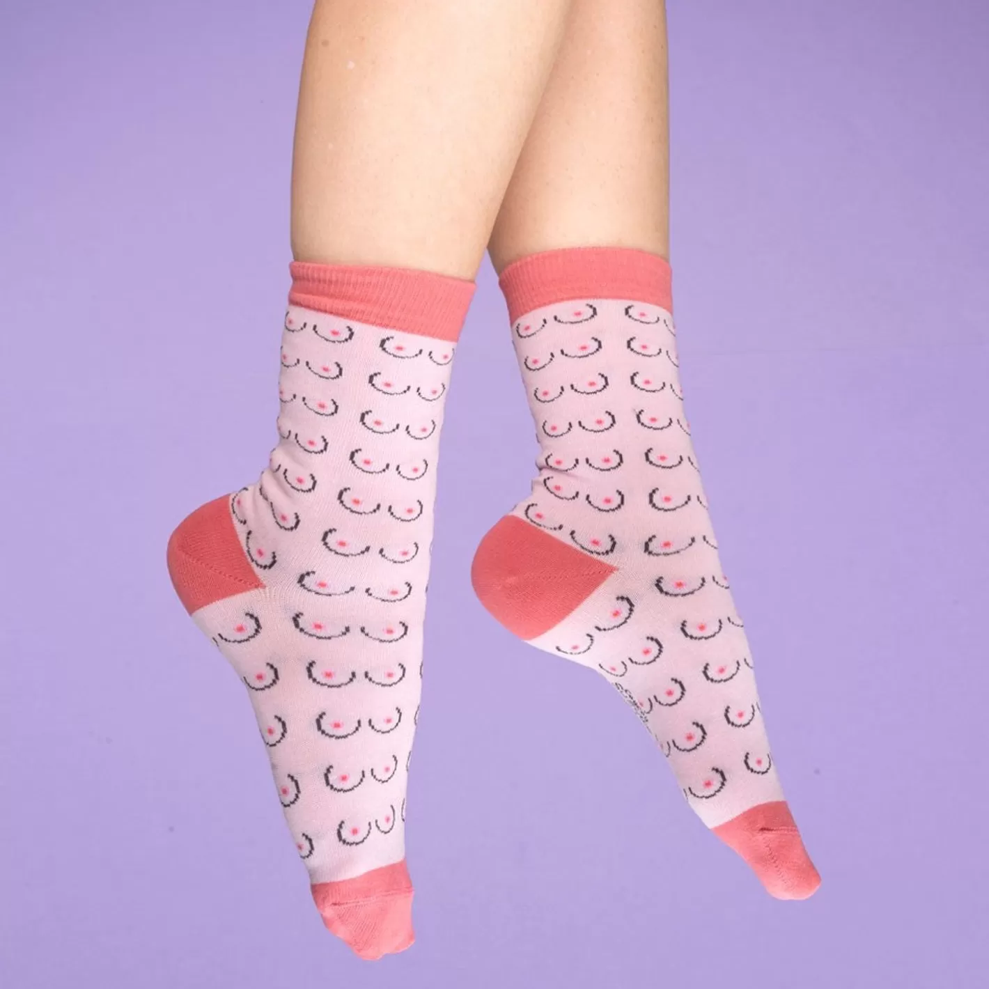 Boobs Socks - White>Coucou Suzette Online