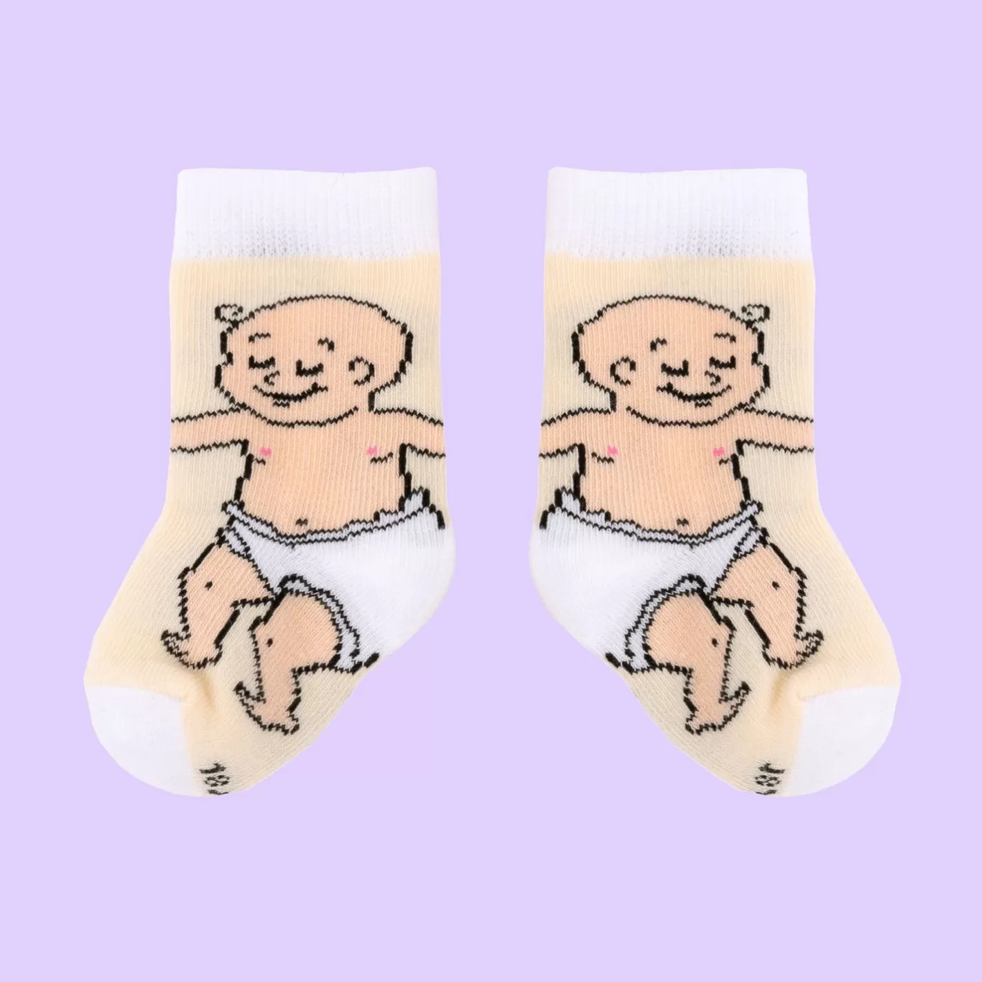 Cute Baby Socks - White>Coucou Suzette Best