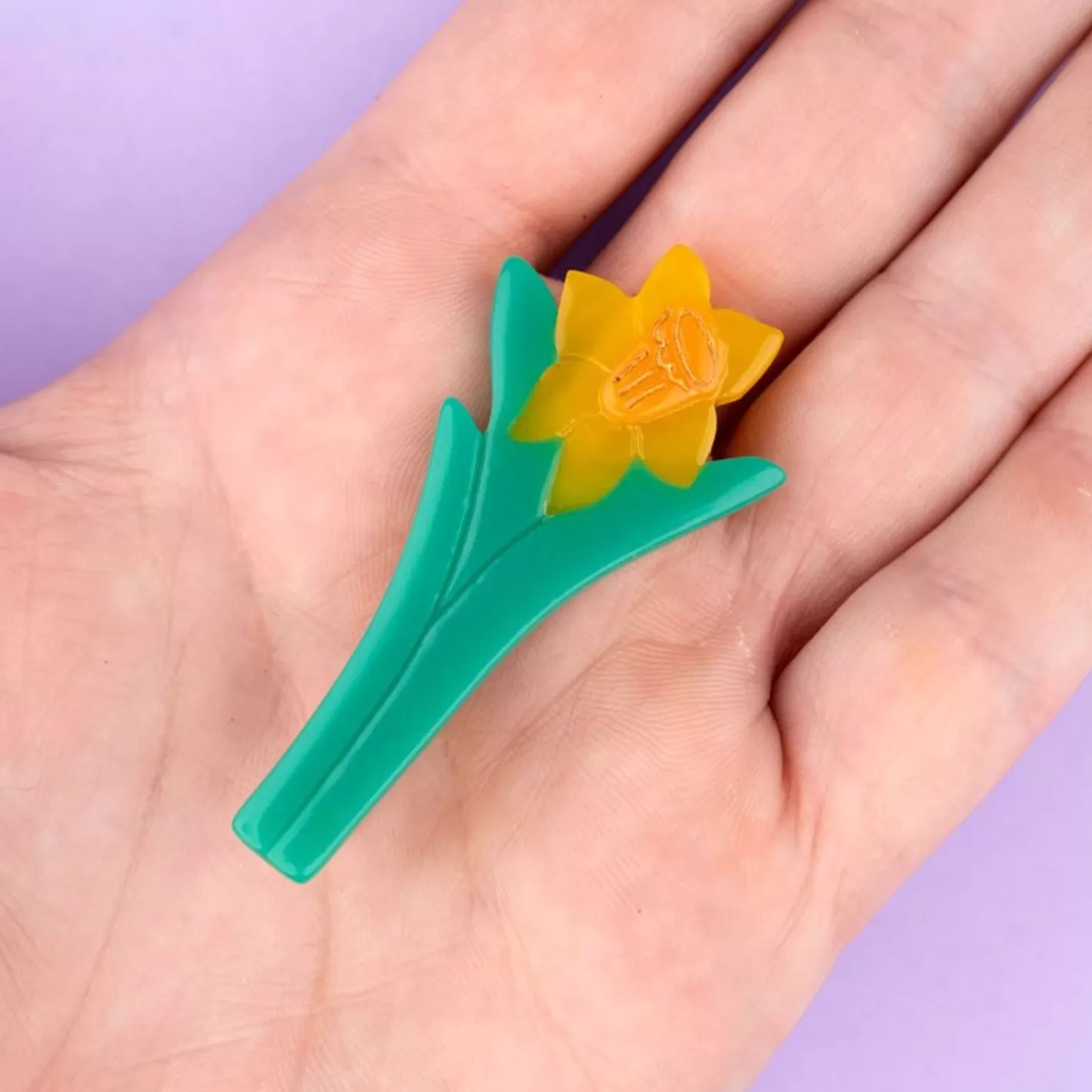 Daffodil Hair Clip>Coucou Suzette Clearance