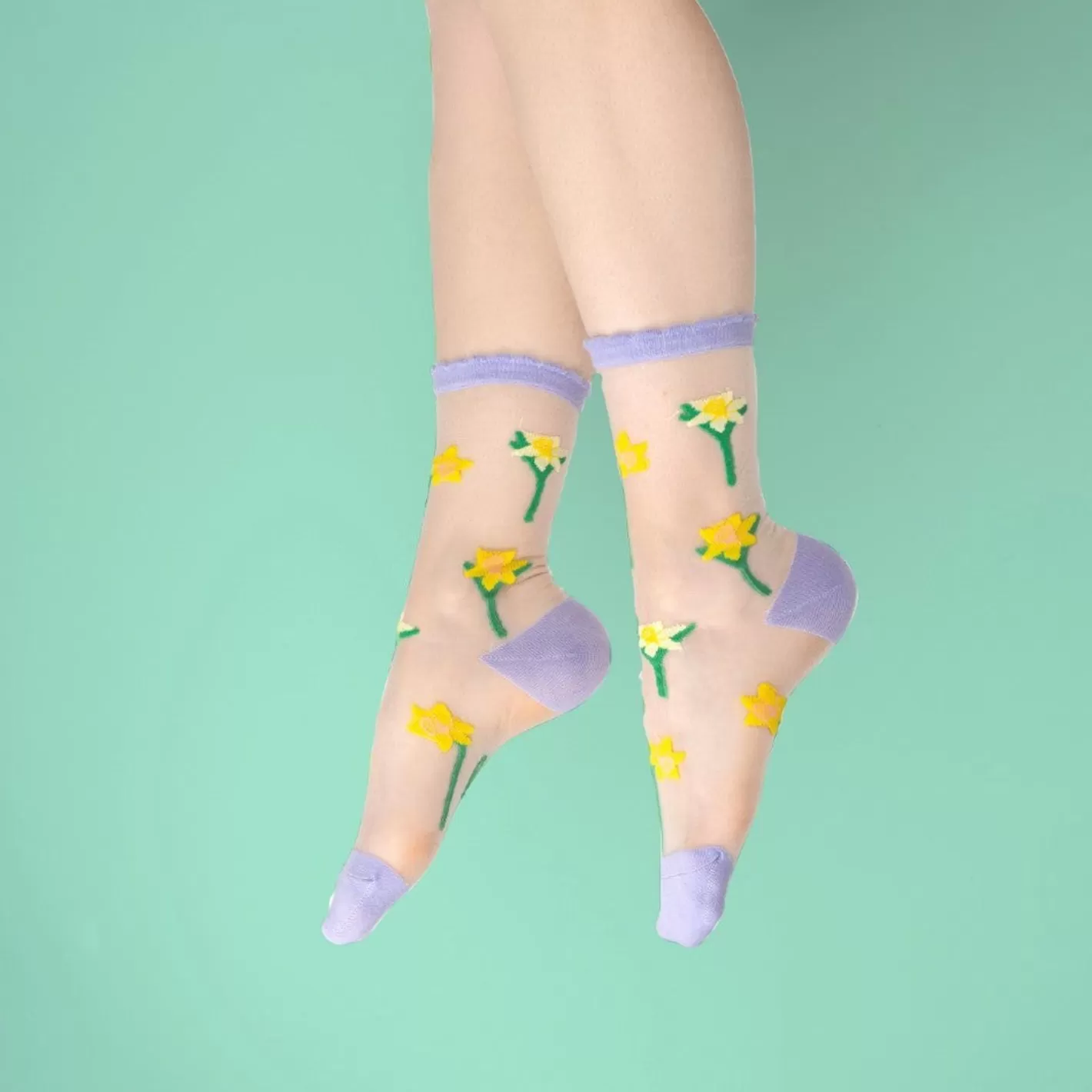 Daffodil Sheer Socks>Coucou Suzette Sale