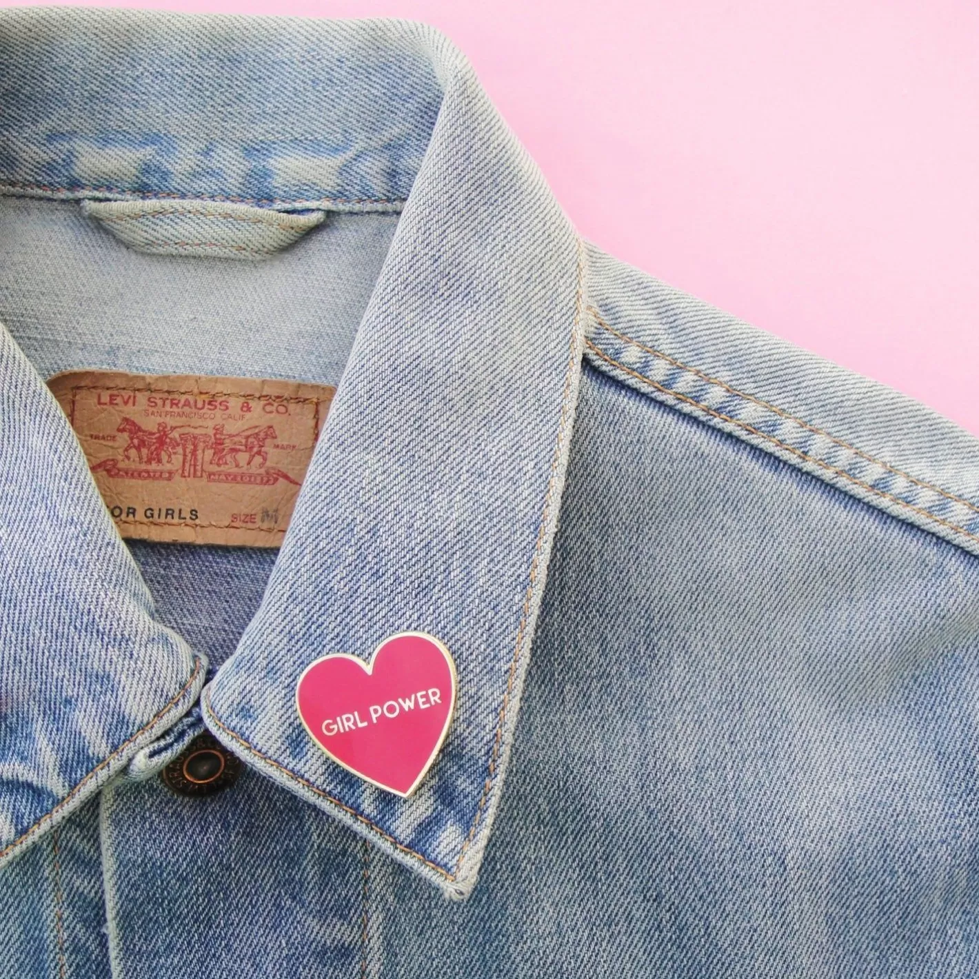 Girl Power Pin>Coucou Suzette Clearance