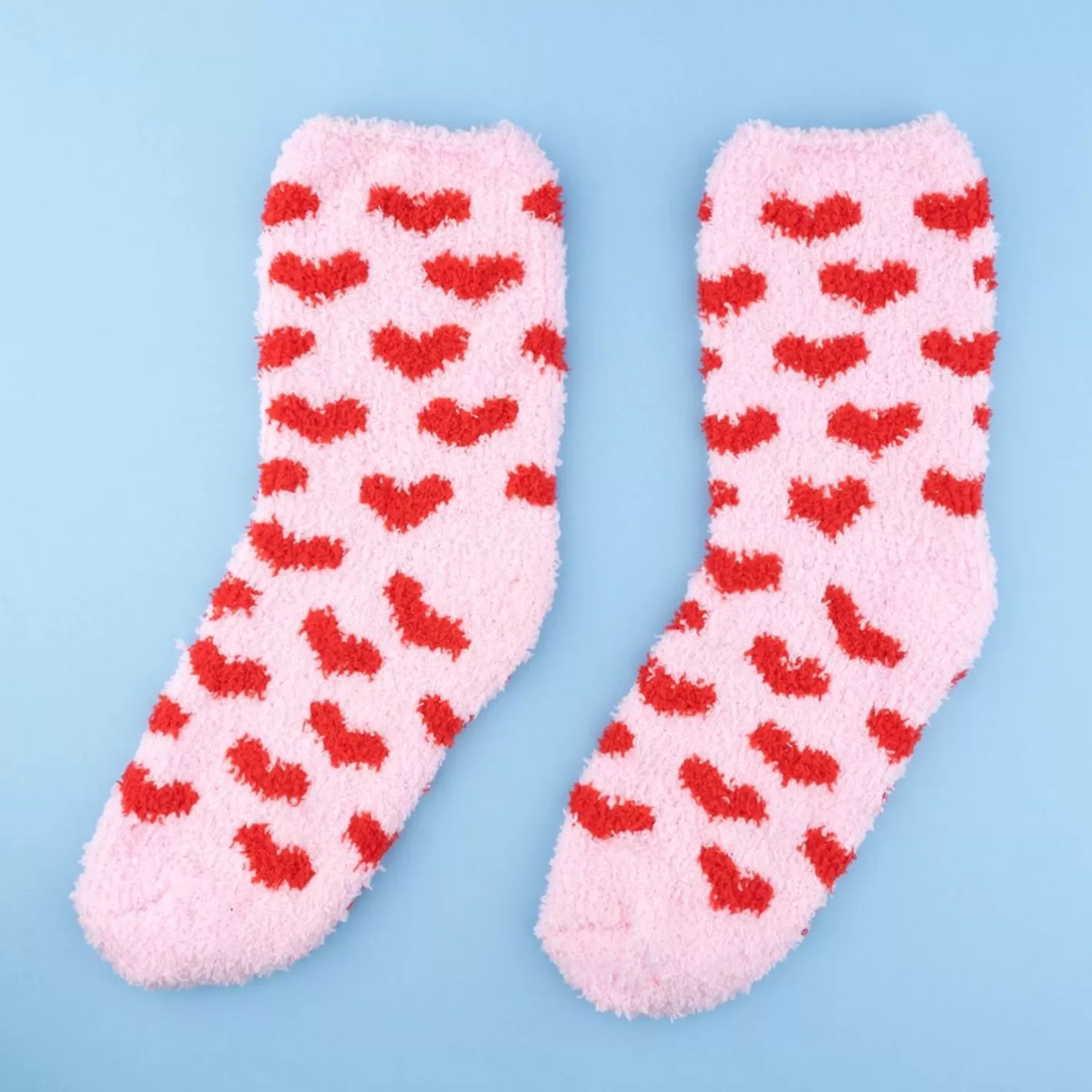 Heart Fuzzy Socks>Coucou Suzette Cheap