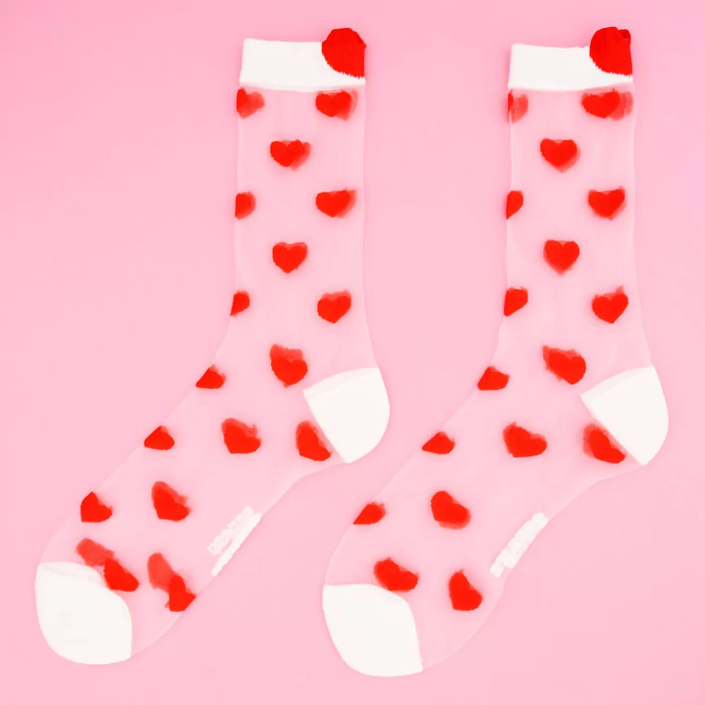 Heart Sheer Socks>Coucou Suzette Best Sale