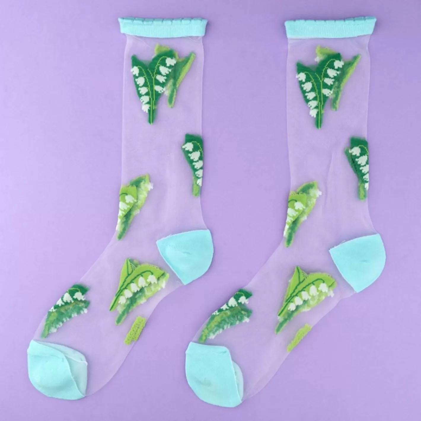 Lily Of The Valley Sheer Socks>Coucou Suzette Fashion