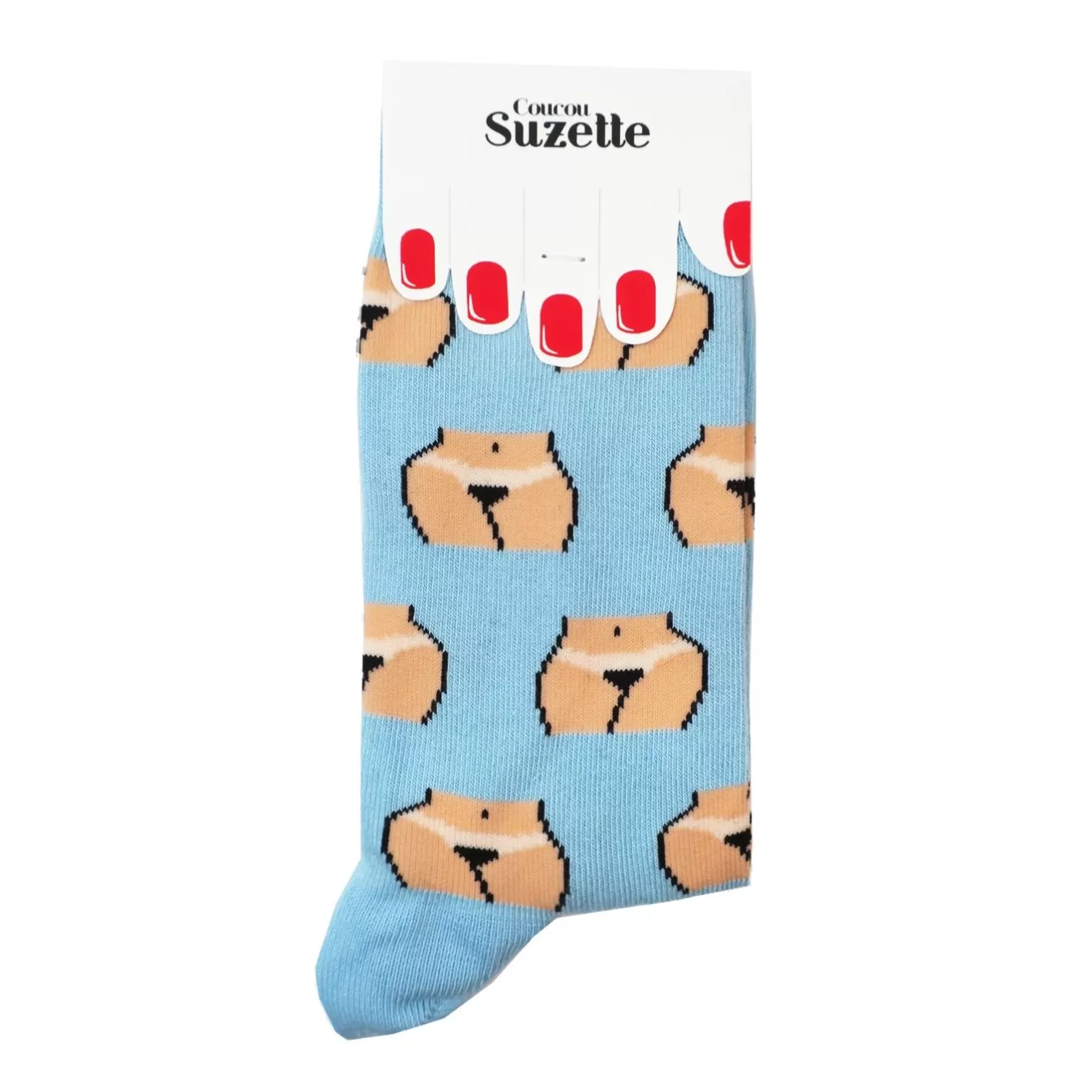 Pee-Pee Socks - White>Coucou Suzette Shop