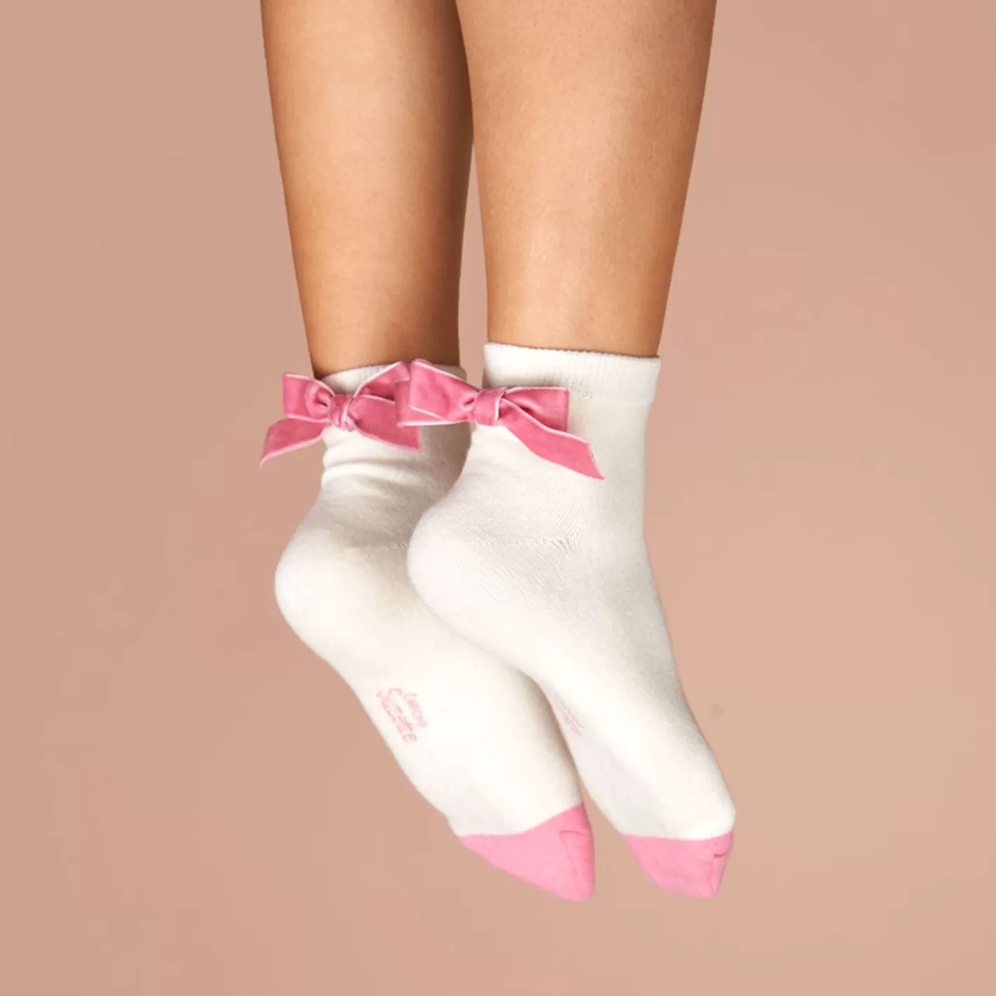 Pink Bow Socks>Coucou Suzette Outlet