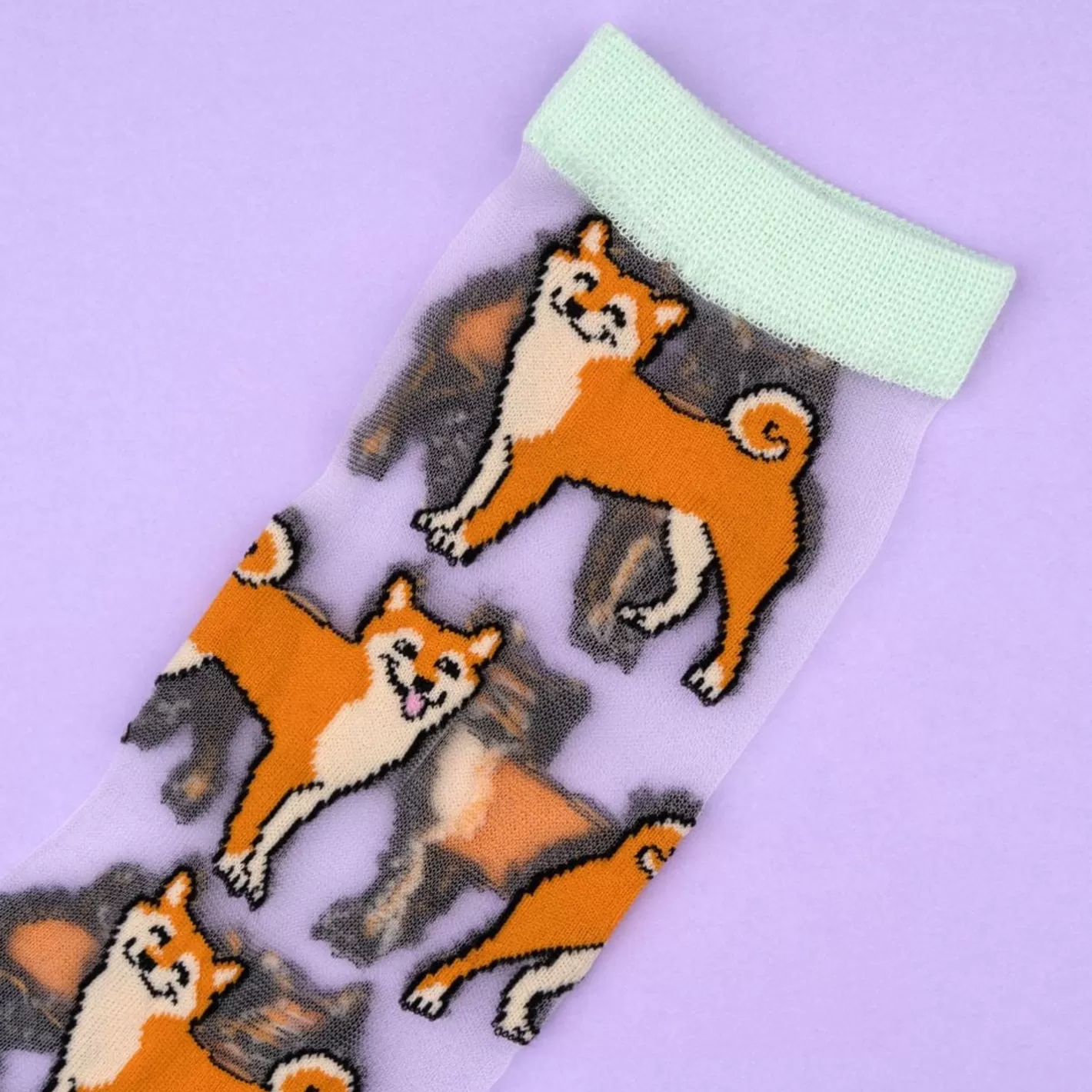 Shiba Sheer Socks>Coucou Suzette Shop