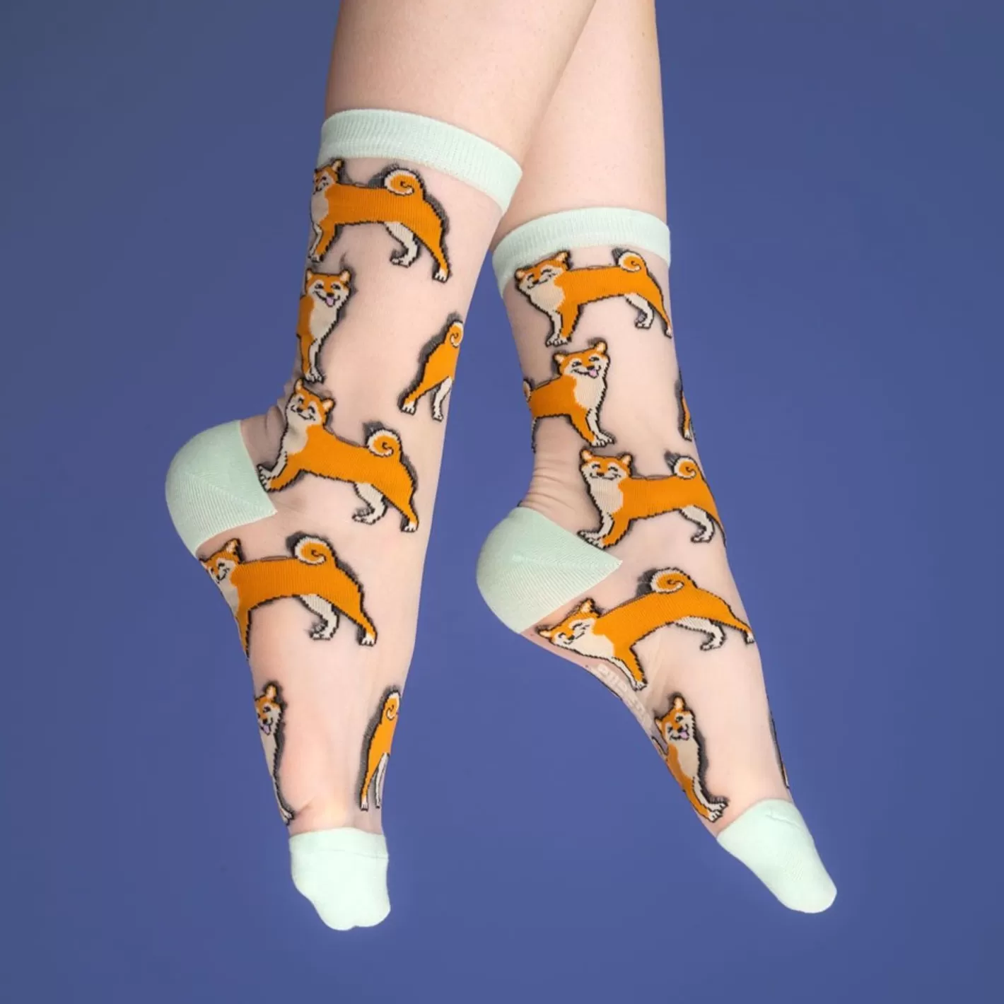 Shiba Sheer Socks>Coucou Suzette Shop